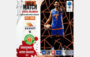 MATCH NM2 MONTPELLIER BASKET vs USOR BASKET