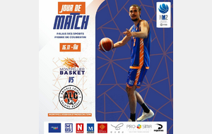 MATCH NM2 MONTPELLIER BASKET MOSSON VS CALUIRE BASKET