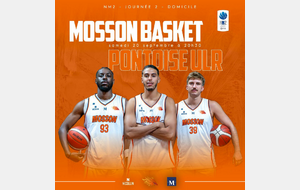 MATCH 2 - MOSSON vs LA PONTOISE ULR